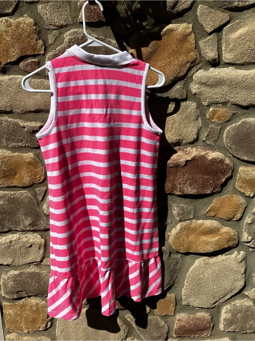 crown & ivy sleeveless polo